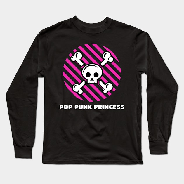 Pop Punk Princess Long Sleeve T-Shirt by TeeNZ